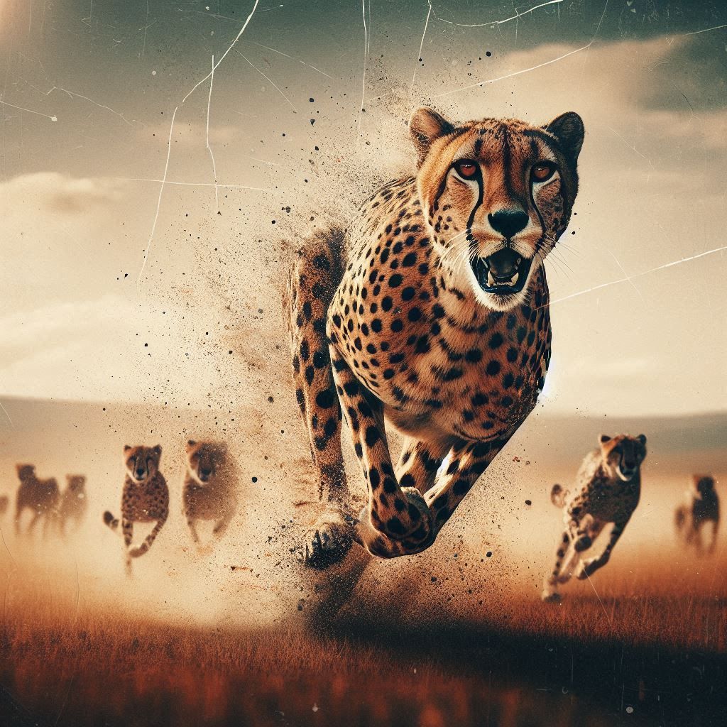 Cheetah, the fast runner