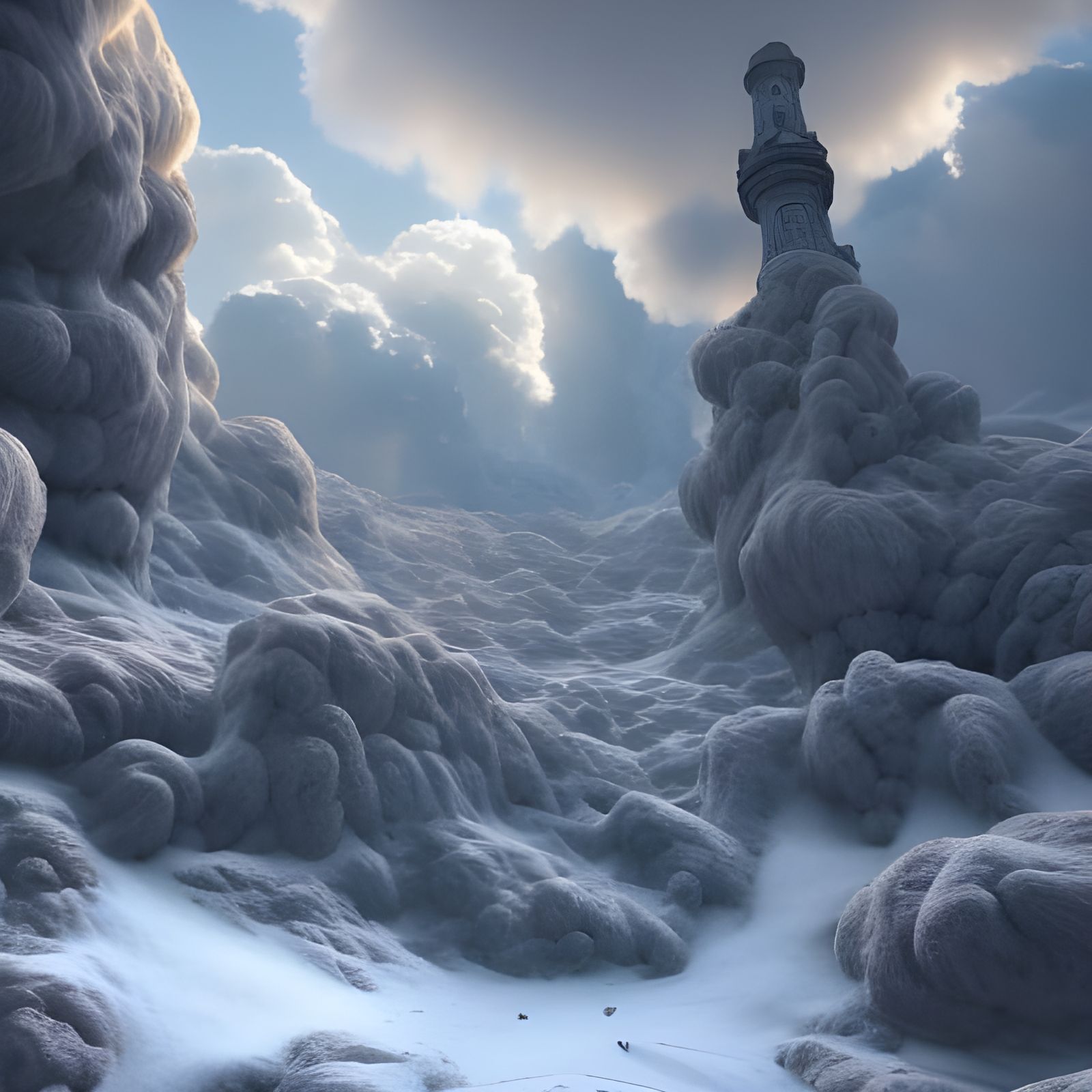 Lighthouse on the Clouds  undefined