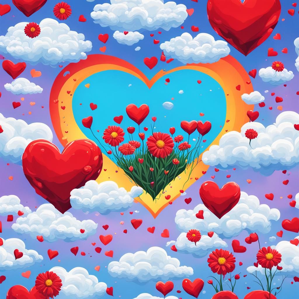 Heart + Flowers