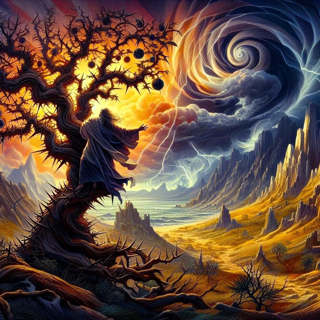 The Whirlwind is in the Thorn Tree!