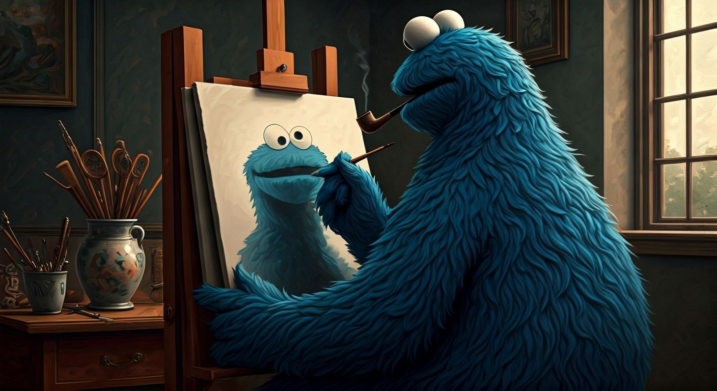  Self Portrait  by @Rik