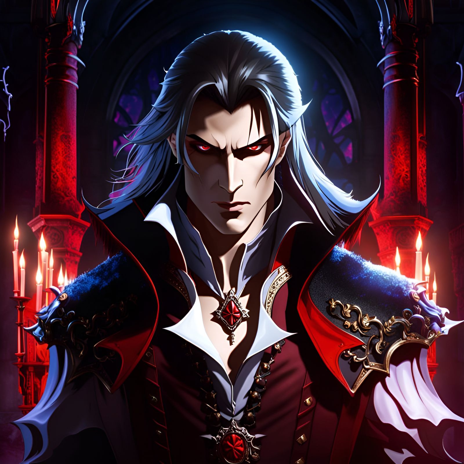 Vampire King #4 - Ai Generated Artwork - Nightcafe Creator