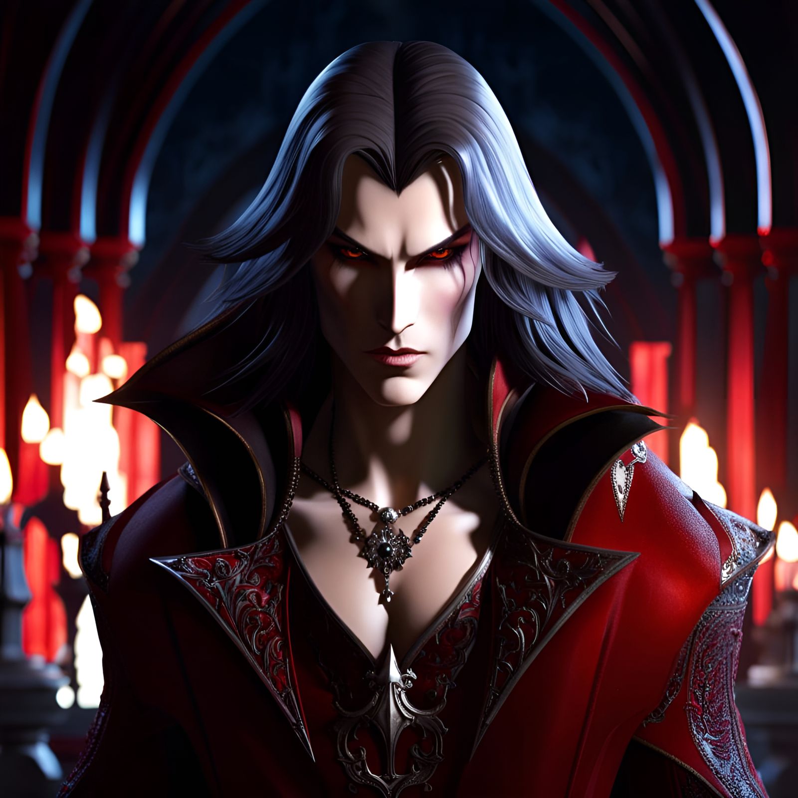 Vampire king 🩸#2 - AI Generated Artwork - NightCafe Creator