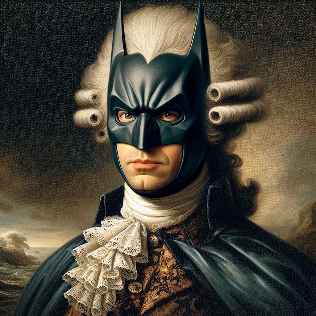 Batman by Thomas Gainsborough
