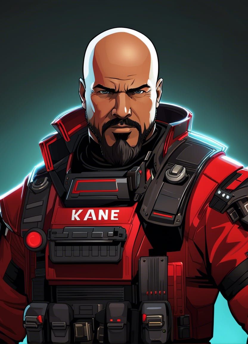 Kane the charismatic, absolute leader of the Brotherhood of Nod as an ...