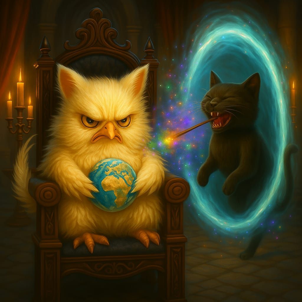 I am the Wizards rightful cat Subla you do not treat me like this ALBUS!!!!!