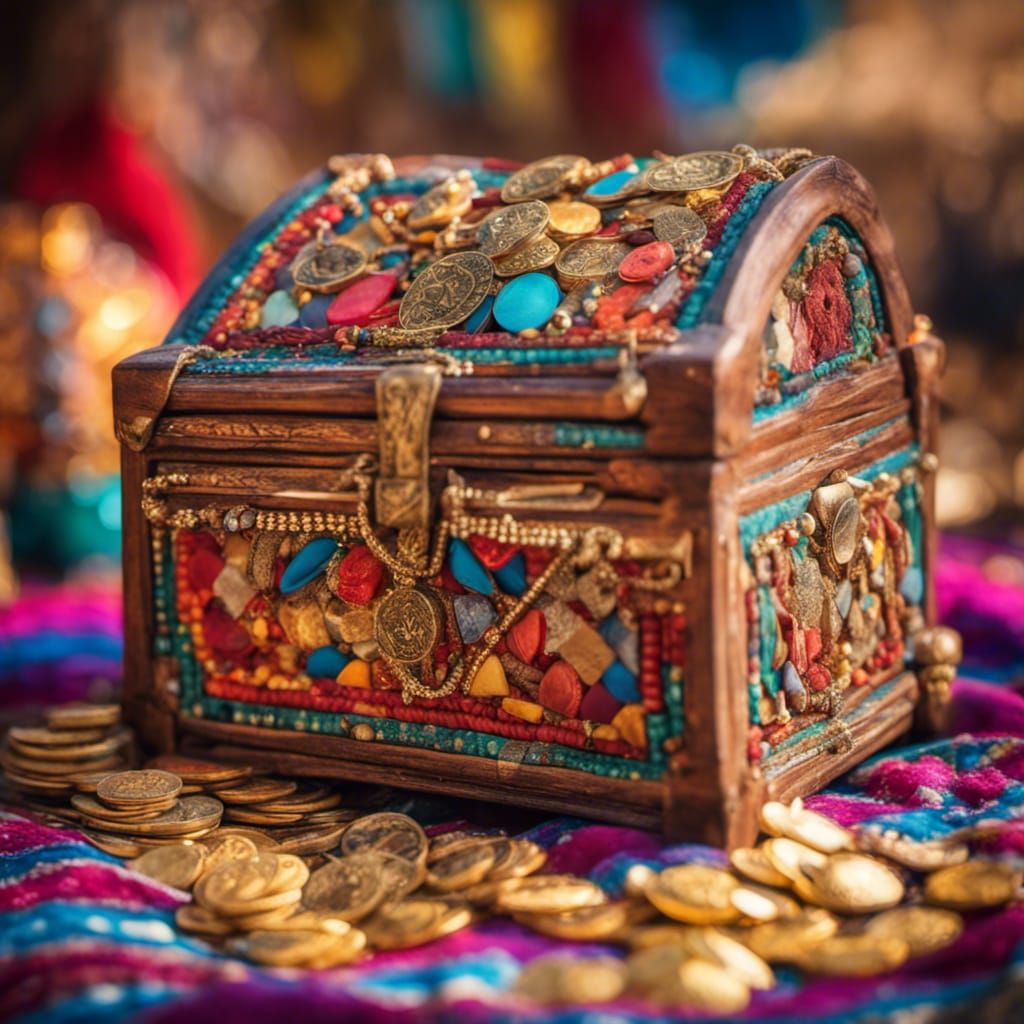 Magic Treasure Box AI Generated Artwork NightCafe Creator