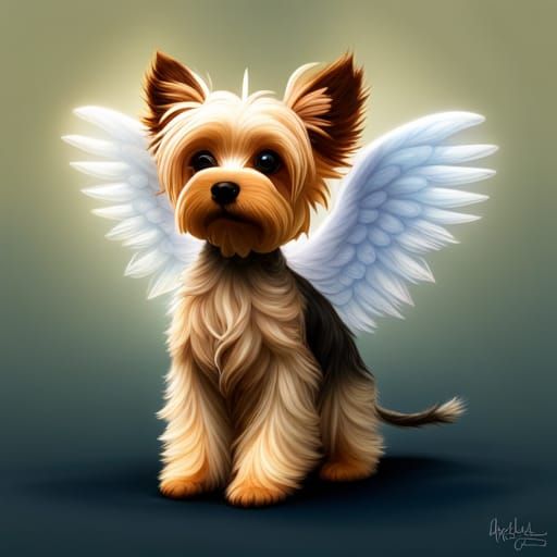 Yorkie Angel