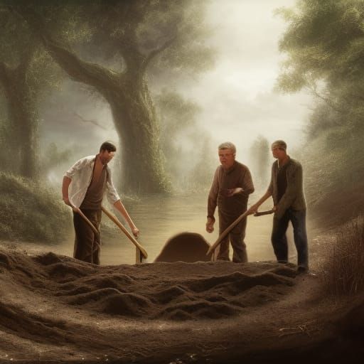 A farewell together ai generated artwork nightcafe creator