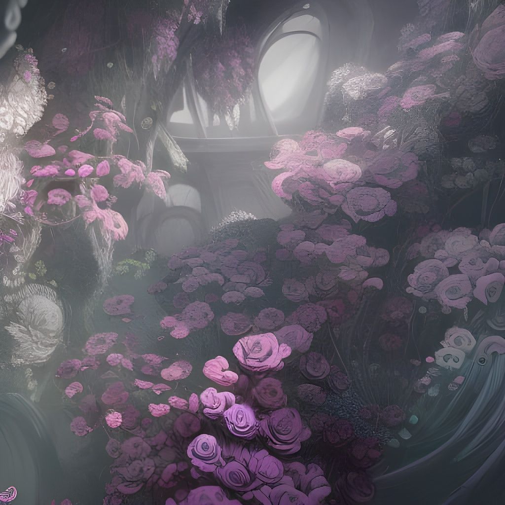 The rose garden