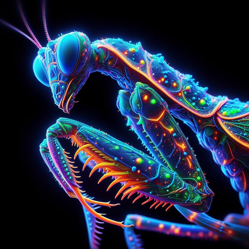 Neon Mantis