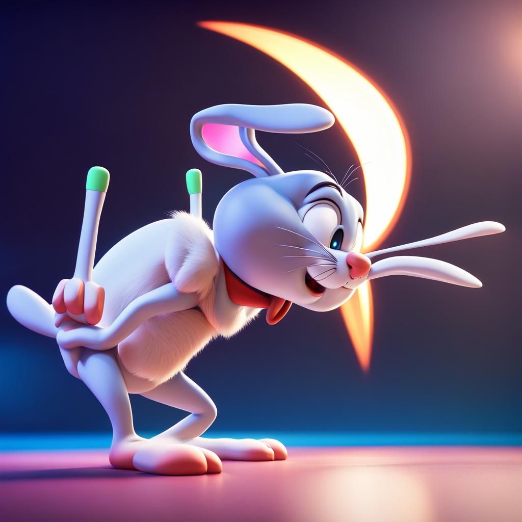 bugs bunny AI Generated Artwork NightCafe Creator