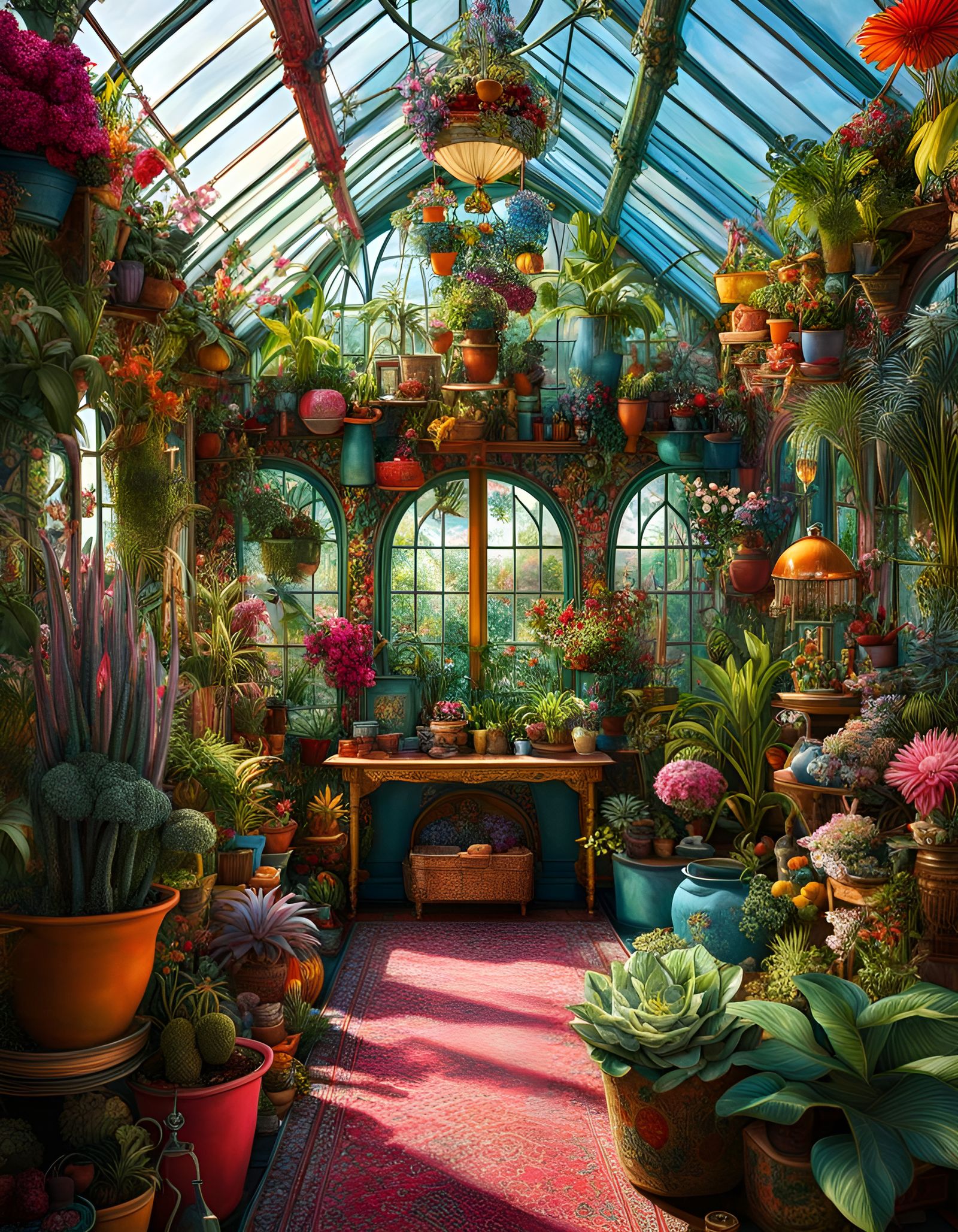 Maximalism Greenhouse  by @SirHeckerich