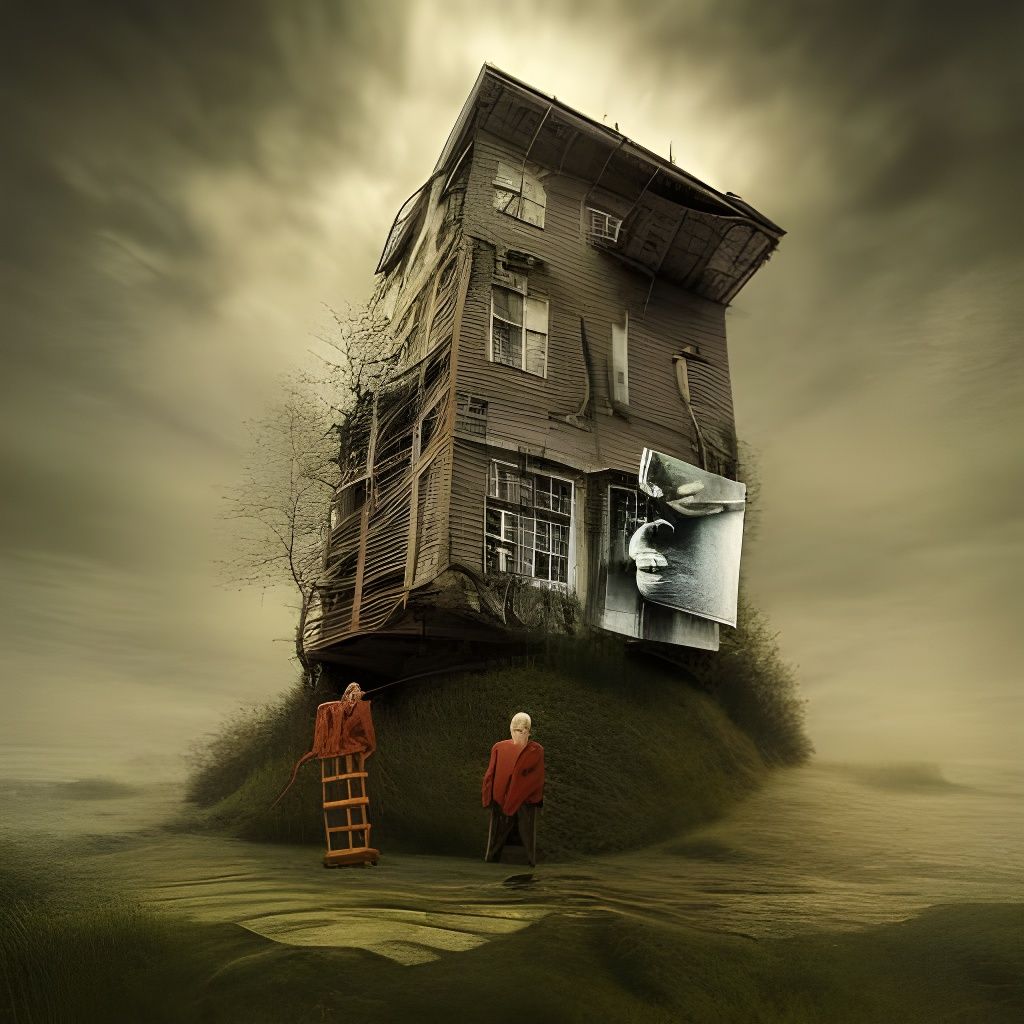 Surreal Stopmotion Photograph in Style of Brothers Quay