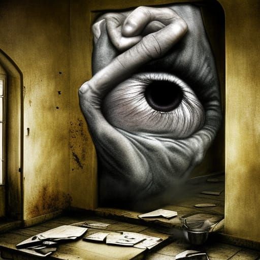 Surreal Stopmotion Photograph of Expired Information