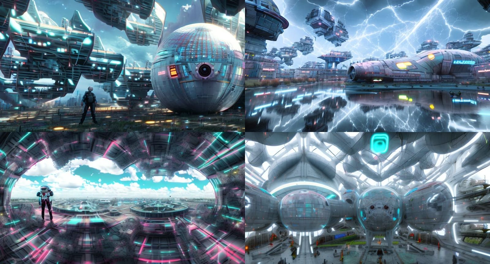 Electric stations
