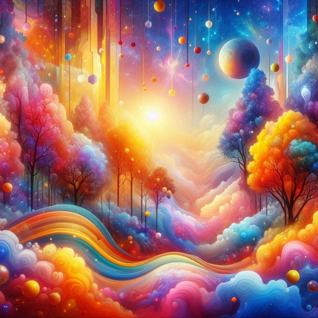Colorful dream land