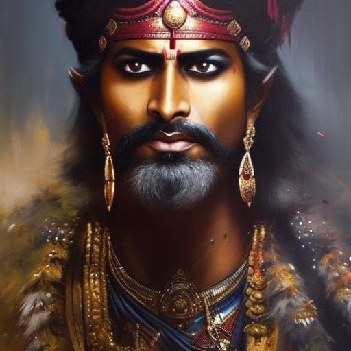 Arjuna (Mahabharata) - AI Generated Artwork - NightCafe Creator