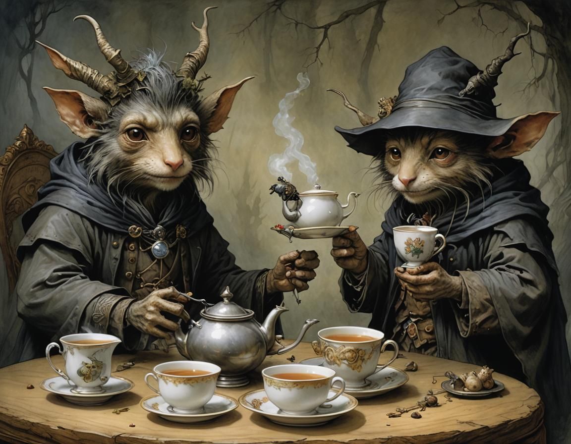 Tea and Honey Among Friends  by @Bekah Goddard