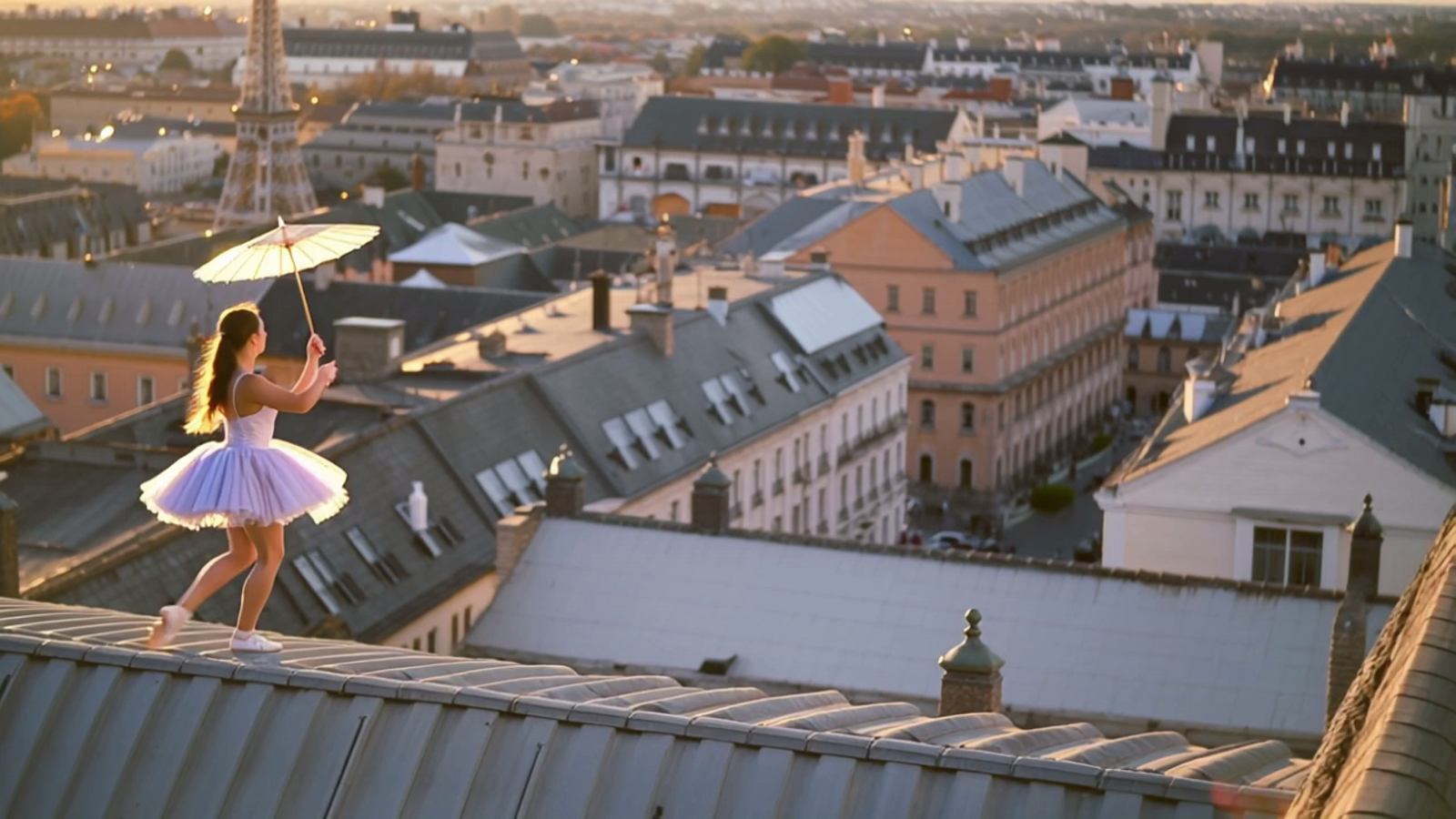 Over the roofs of Paris