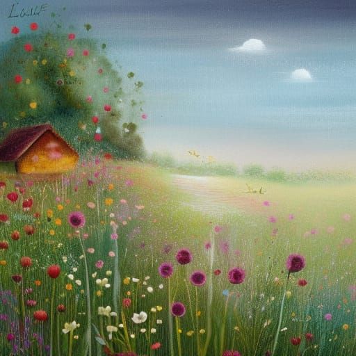 landscape by Lucy Grossmith