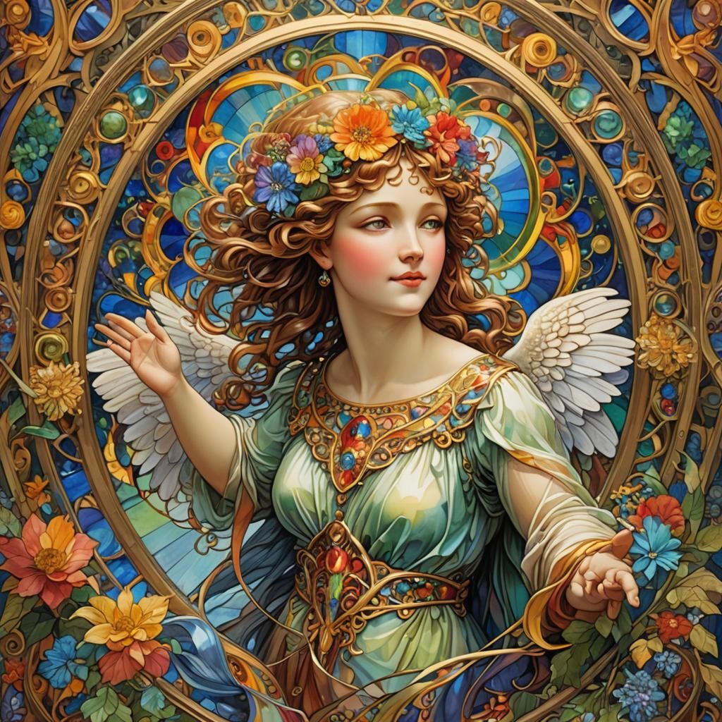 Smiling angel