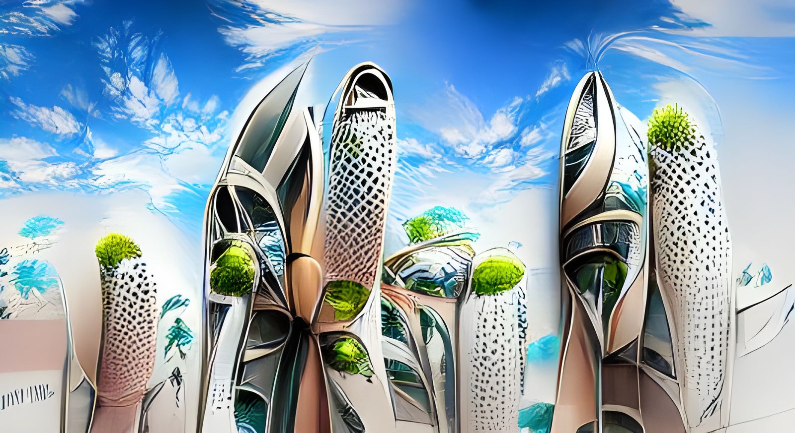 Amazing futuristic architecture concept by Vincent Callebaut