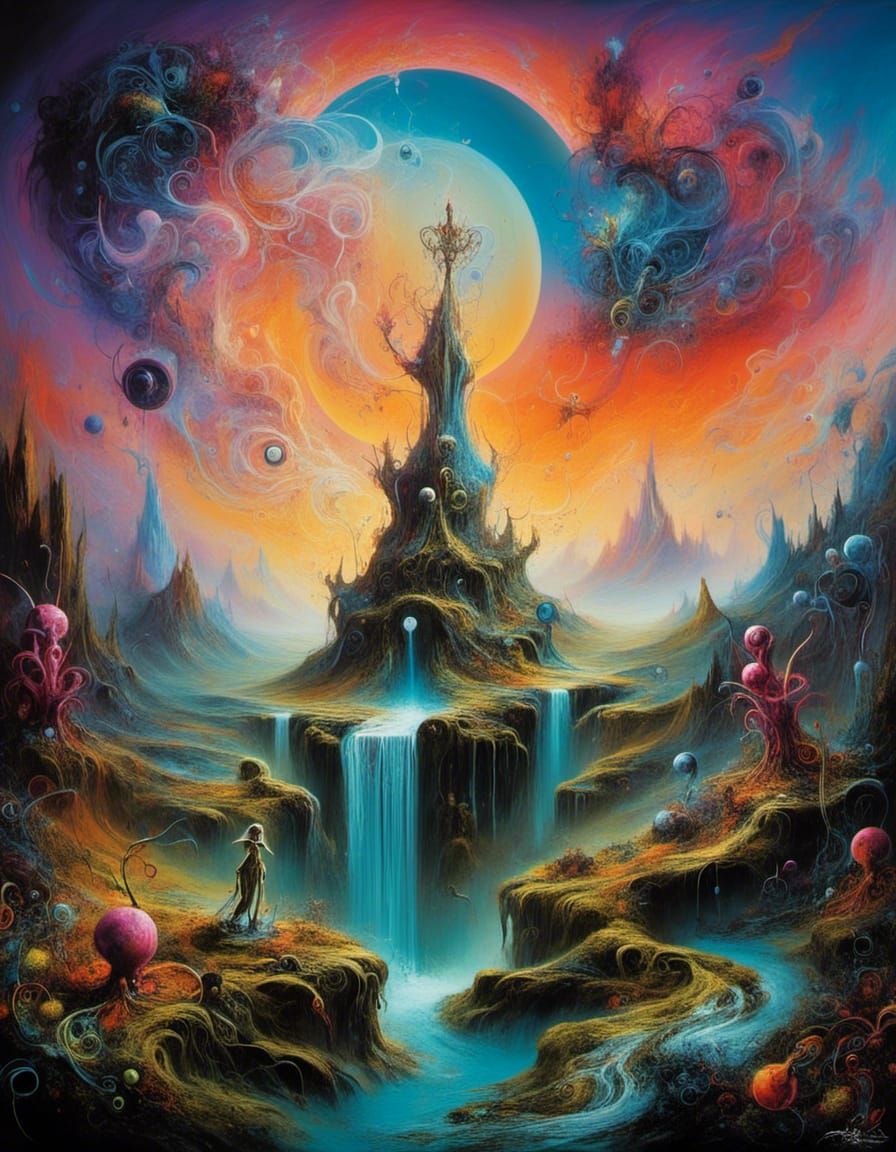 <lora:Surreal Filigrance:1.0> Masters of the Universe surrea...