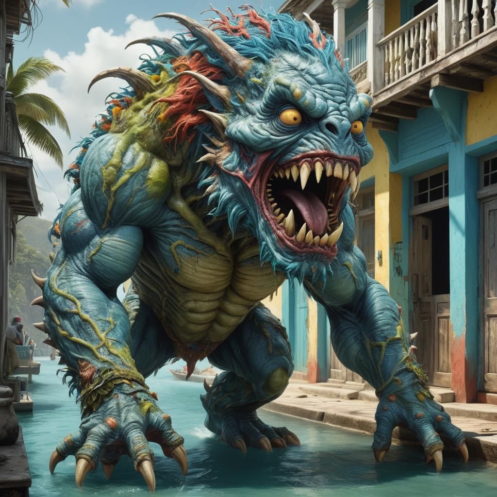 monster that has merged with the Caribbean. Masterpiece, epi...