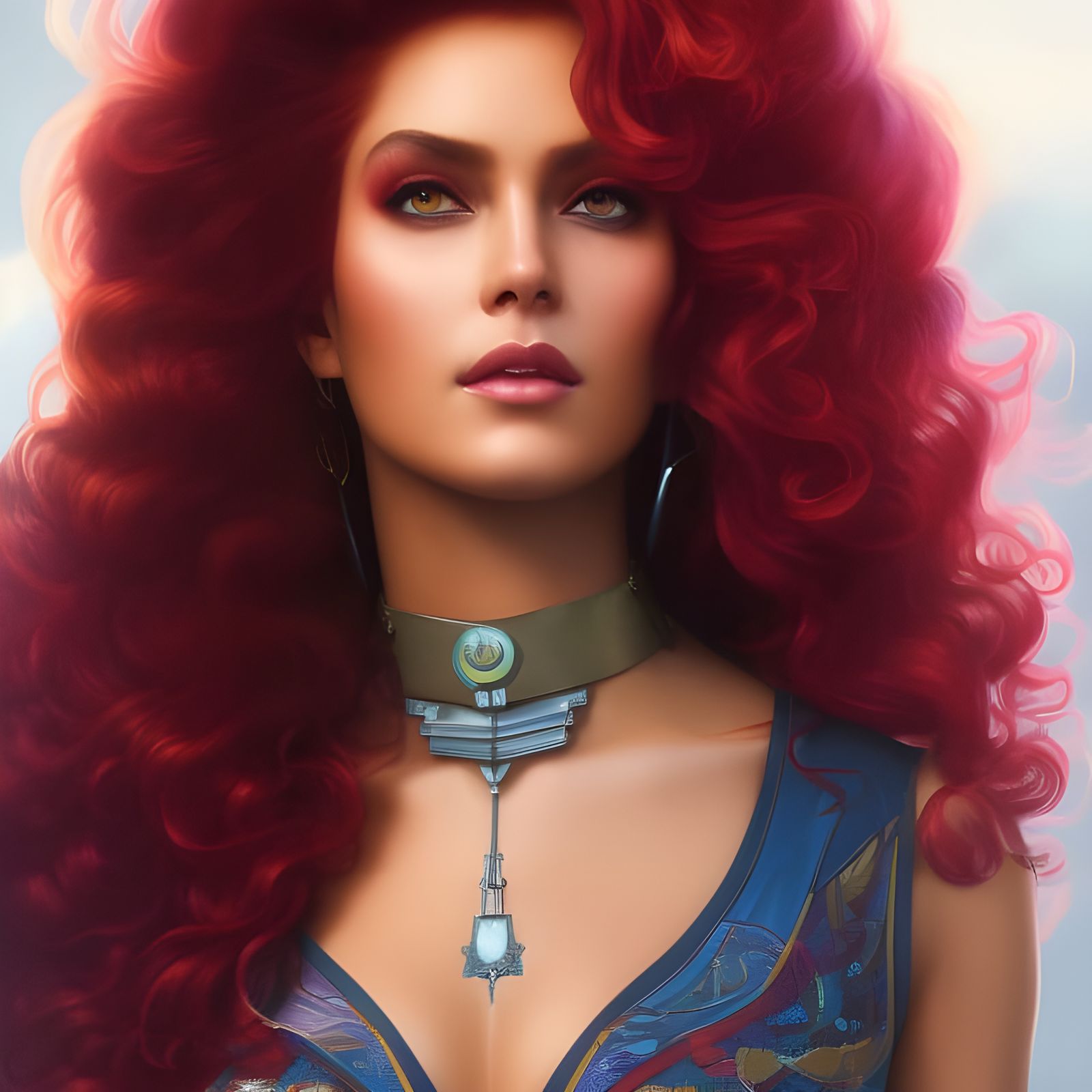 Casual Starfire - AI Generated Artwork - NightCafe Creator