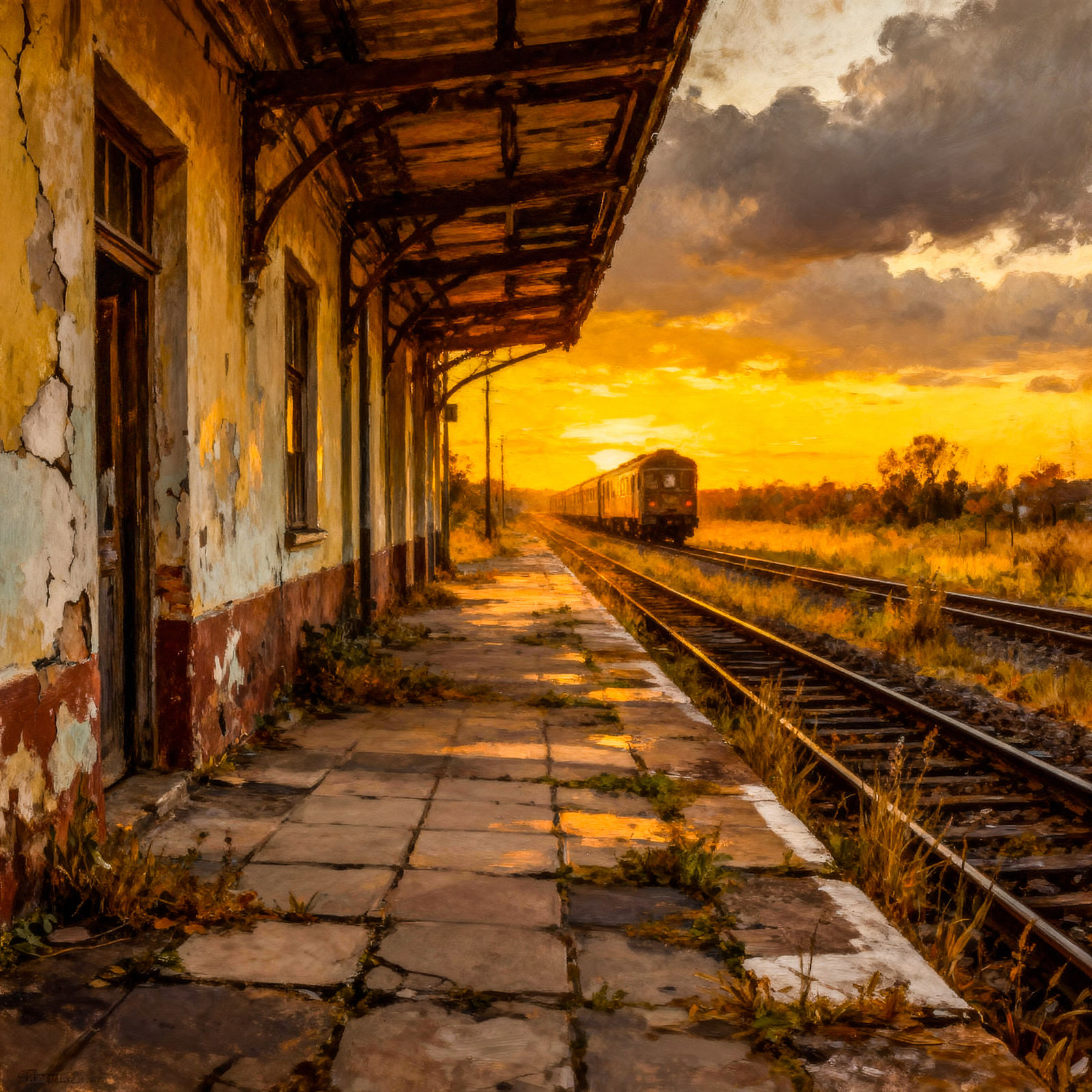 What Time Leaves Behind :: Beneath Forgetting Skies  by @Uwork