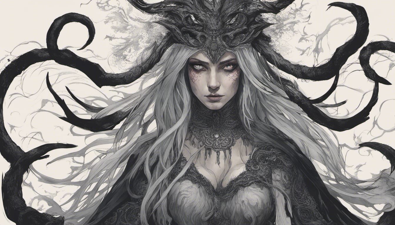 Norse goddess of death HEL - AI Generated Artwork - NightCafe Creator