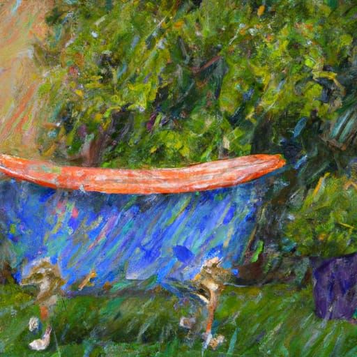 Outdoor garden tub, victorian era, rain