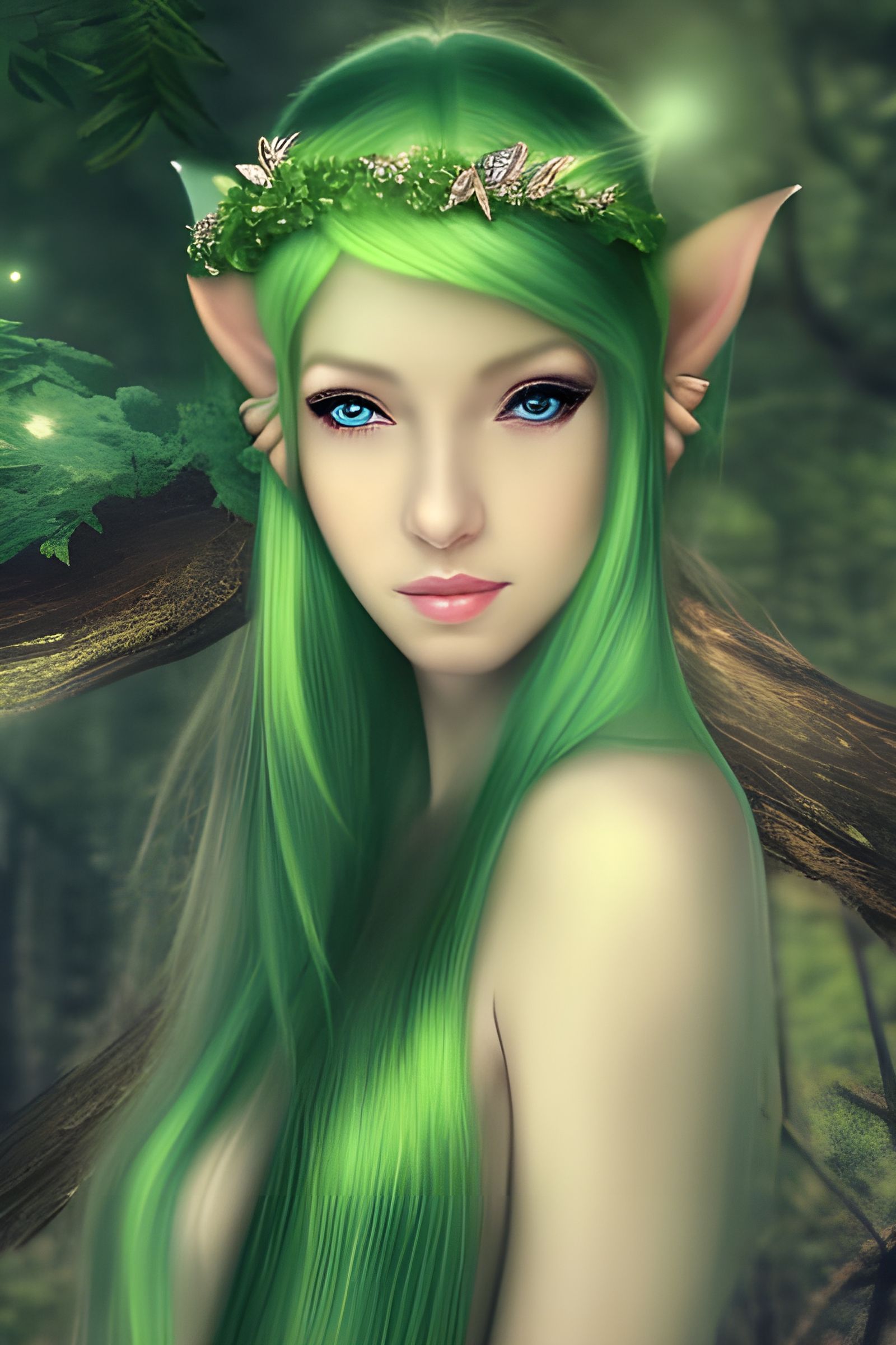 Elven Princess - AI Generated Artwork - NightCafe Creator