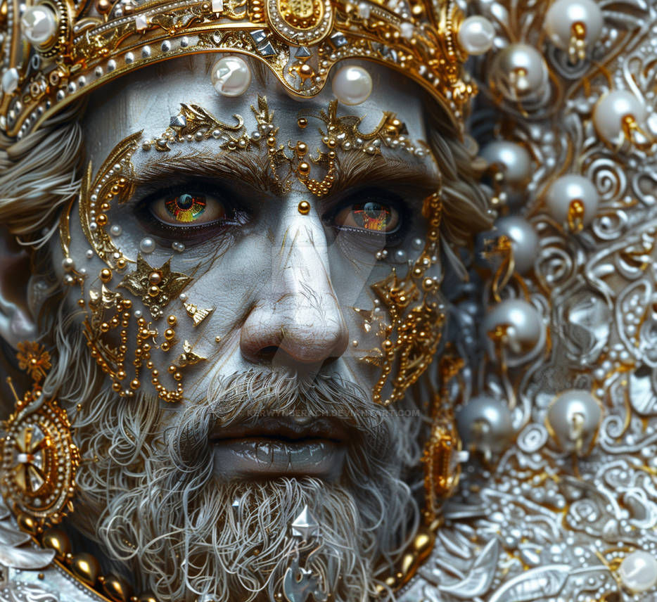 Face of a king concept