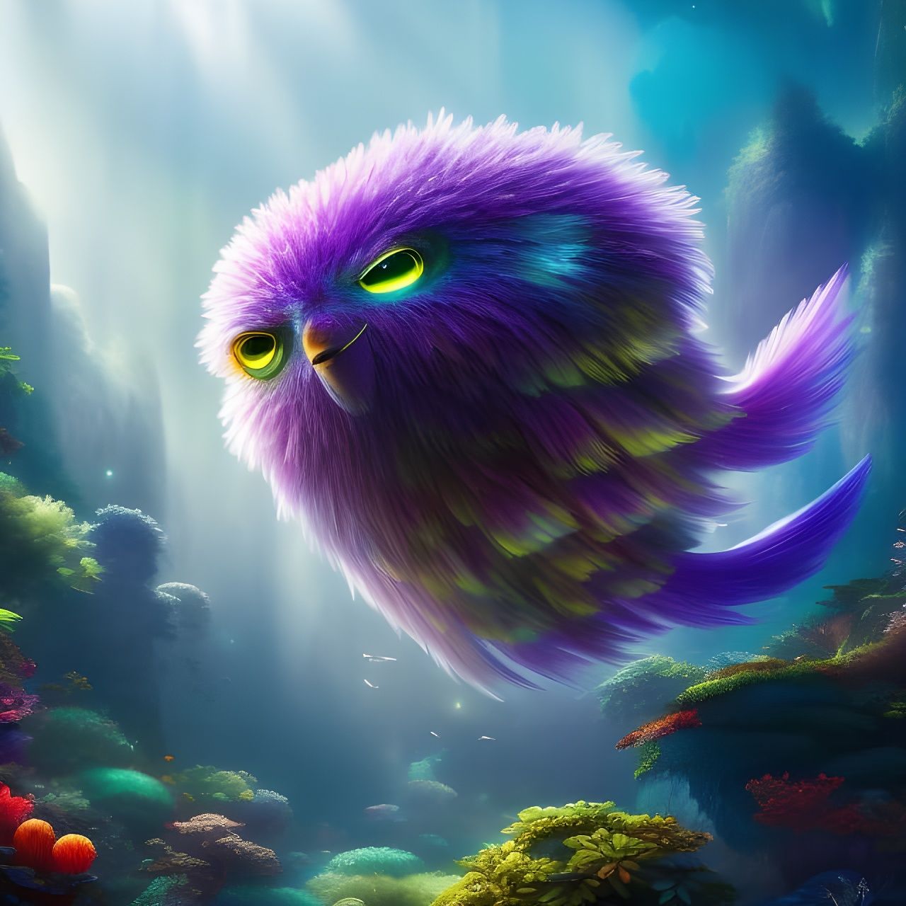 Mythical Creature of The Subaquatica Forest