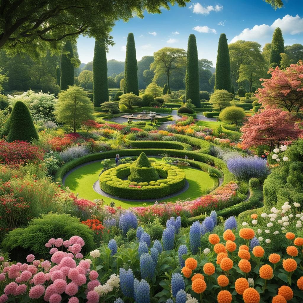 the most beautiful garden in the world