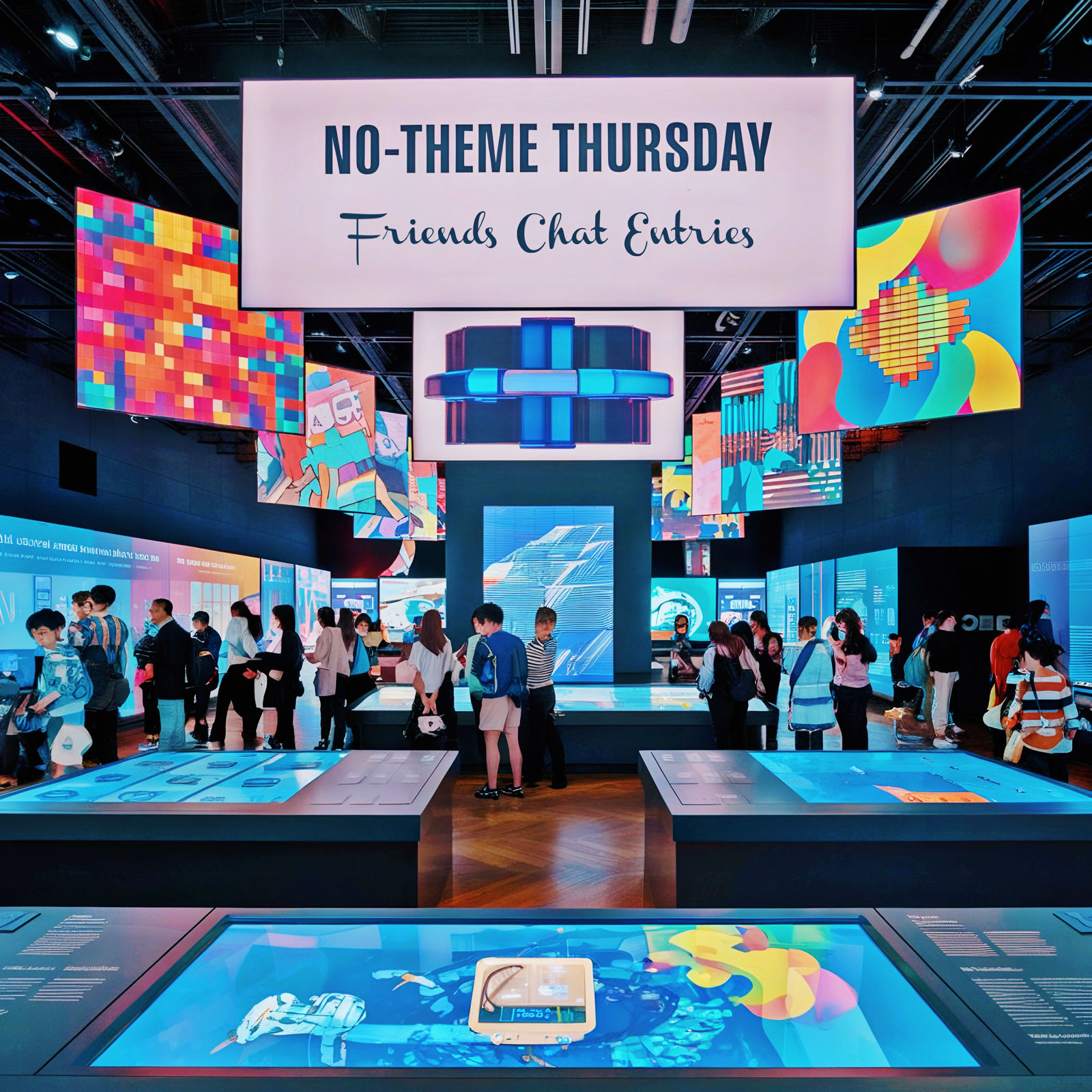 Friends Chat Entries - No-Theme Thursday
Daily Challenge #70...