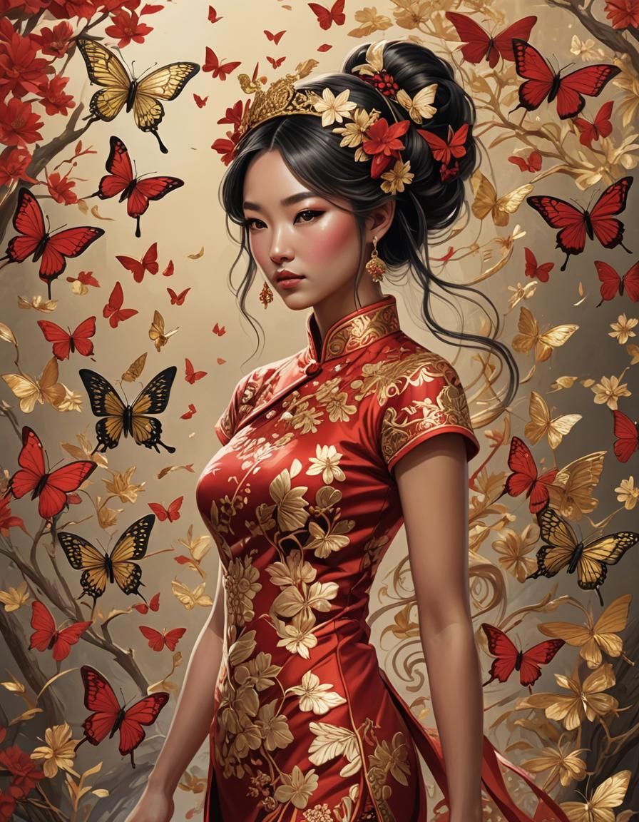 (((anime style))),In the style of Jen Bartel, Intricately re...