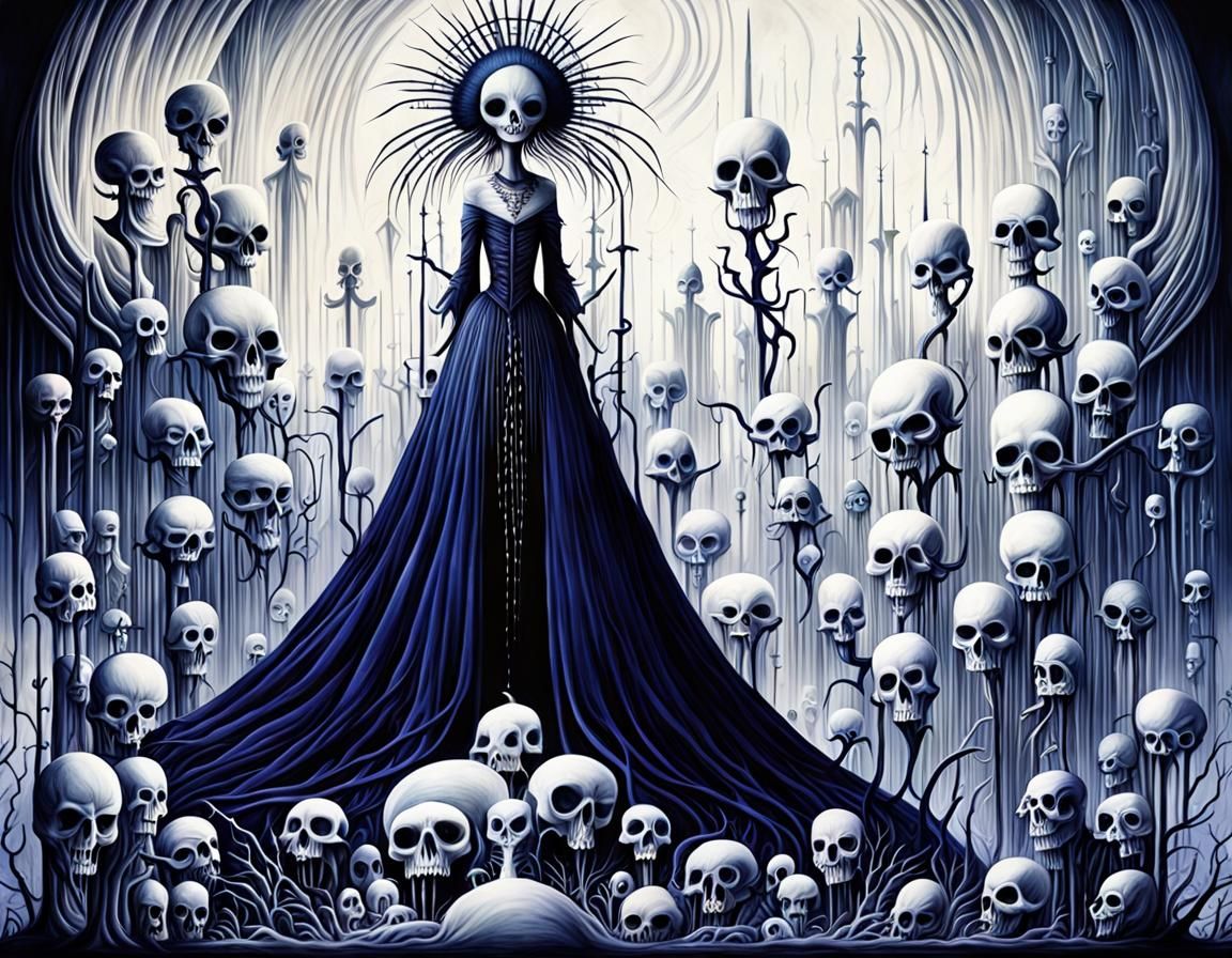 Queen of the Underworld  by @Horror AU sec