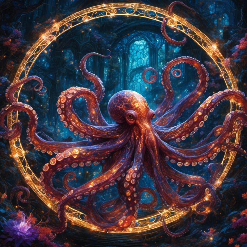 Octopus - AI Generated Artwork - NightCafe Creator