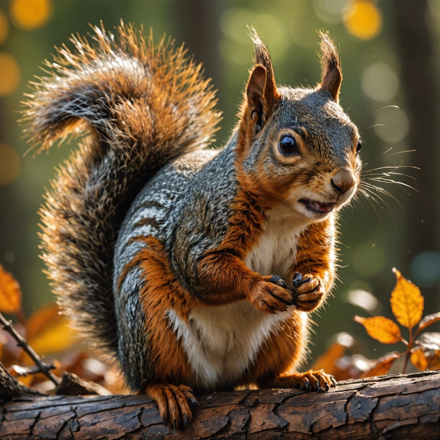 Mischievous Squirrel