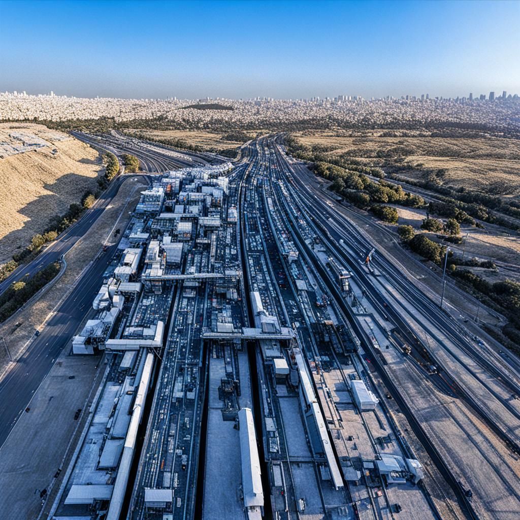 Boy on Israeli Flag in Vintage Print Style