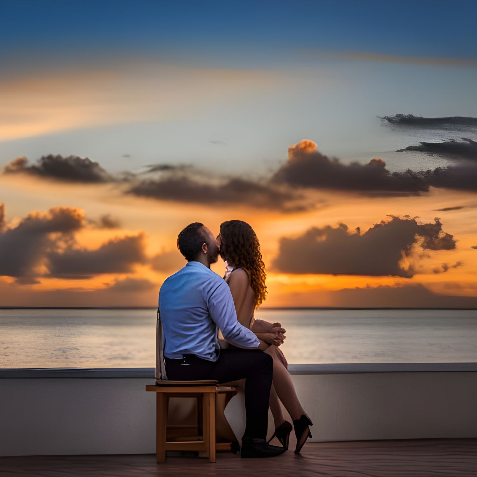 A couple in love