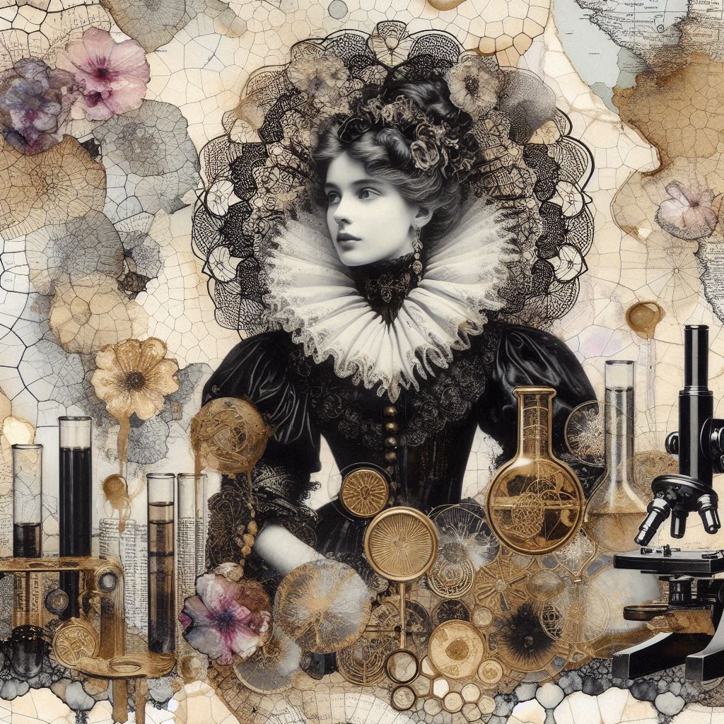 Victorian Lab Collage