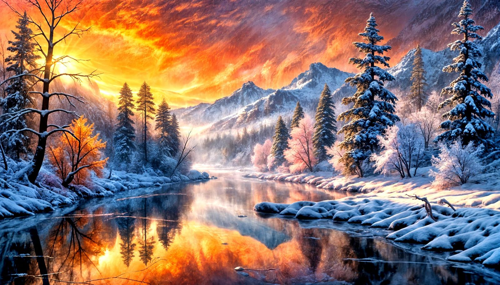 The Quiet Flame of the Alps  by @p3pe