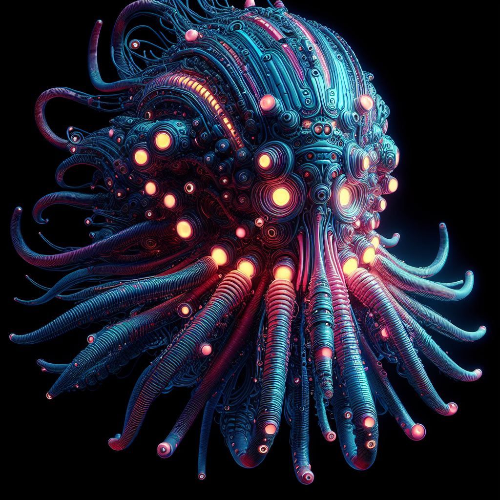 SciFi Macro Shot Eldritch Bacteriophage