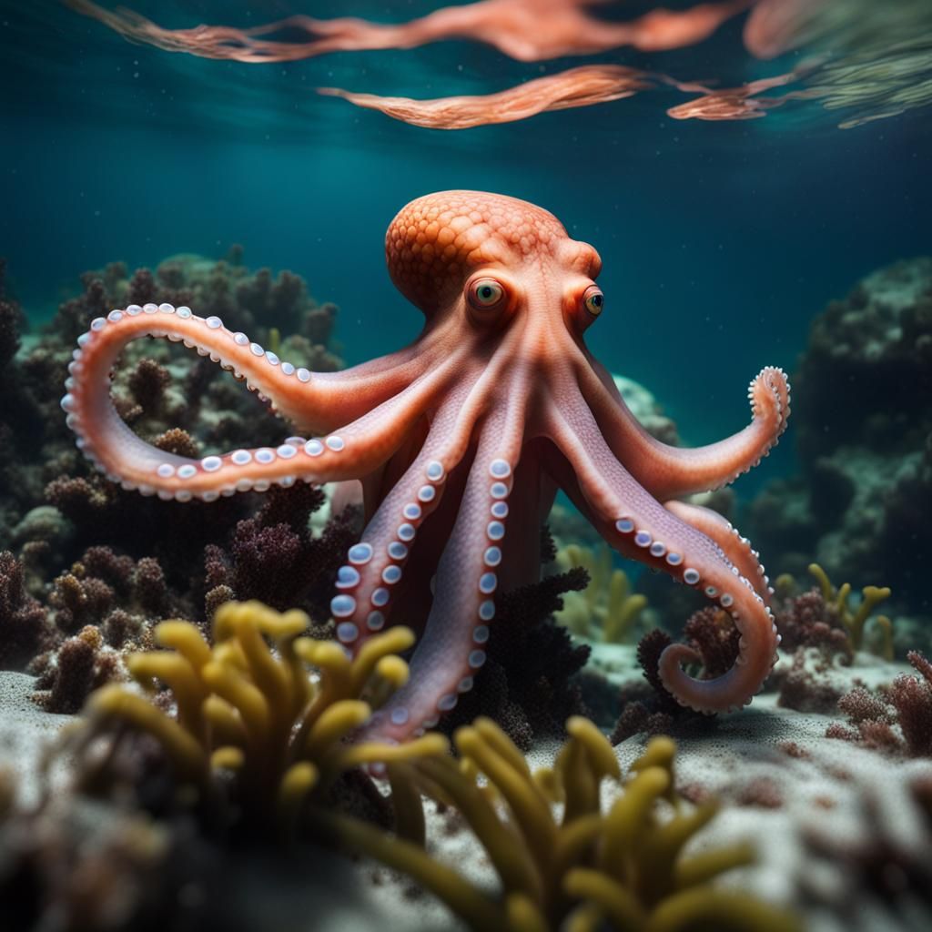 Octopus - Ai Generated Artwork - Nightcafe Creator