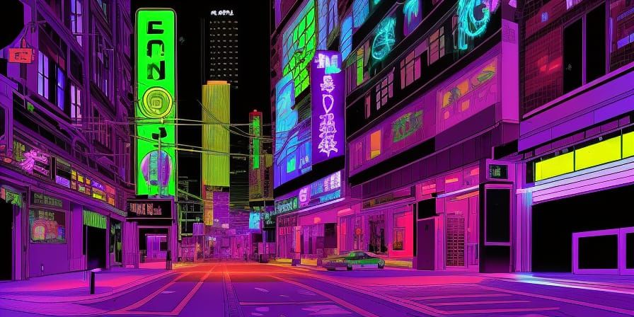 Good Night NC #236 From The Neon Metropolis