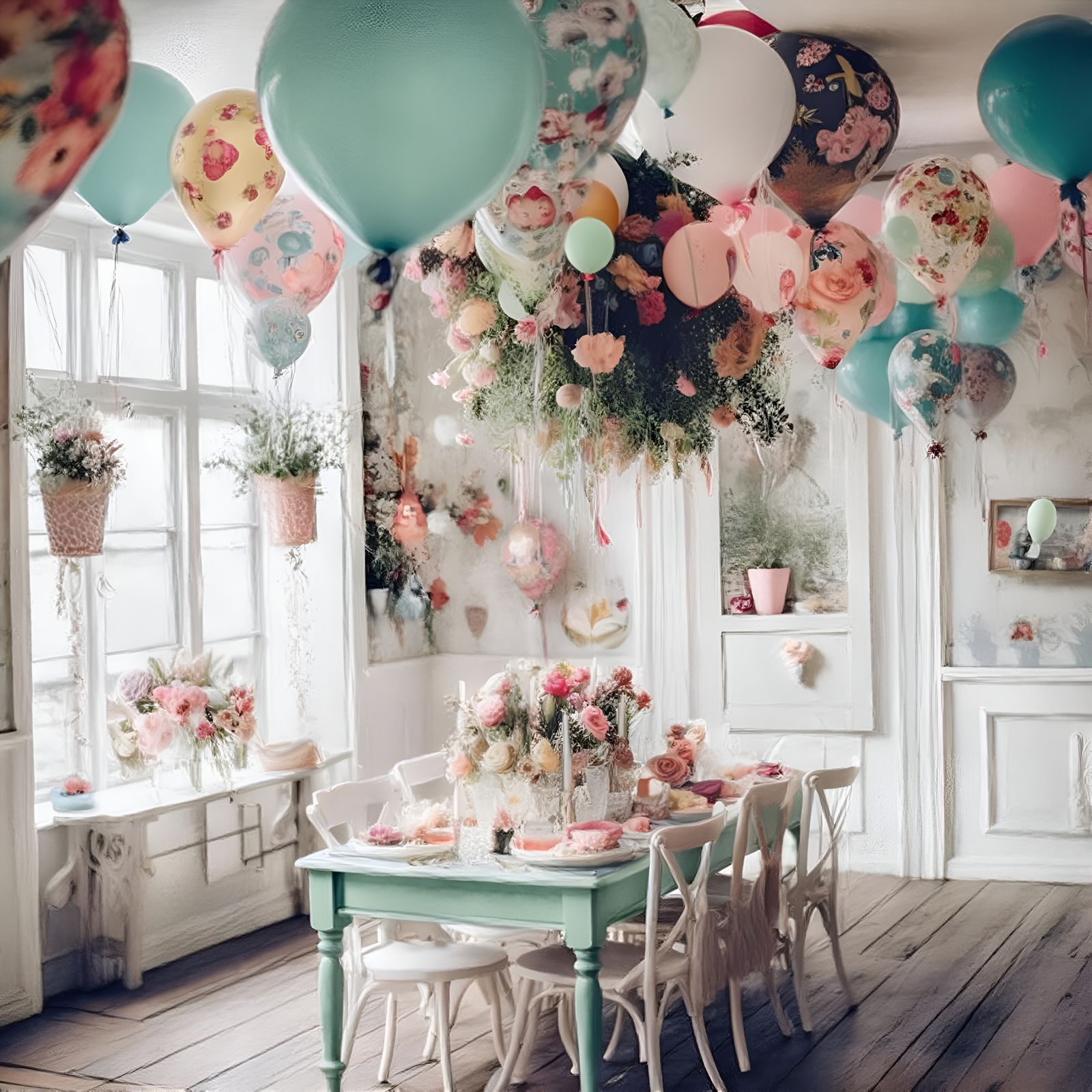 Midjourney: Let's have a spring party, shall we?